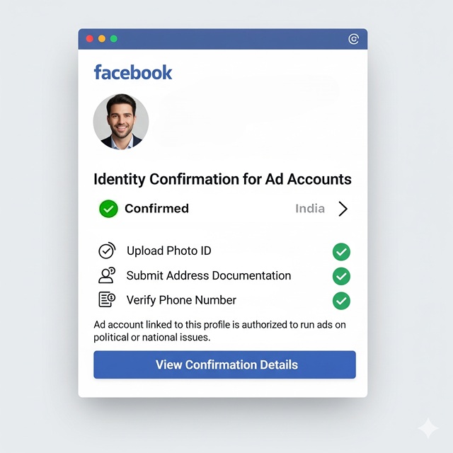 Identity Confirmed Facebook Accounts | 10 to 15 Years old | upto 100 friends | strong high quality